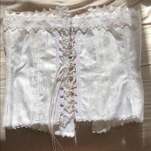 Frederick's of Hollywood Intimates & Sleepwear - White Fredericks Corset Frederick's of Hollywood Intimates & Sleepwear - White Fredericks Corset